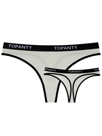 Набор женских трусиков TOPANTY 1005, FIT, 5 шт/уп