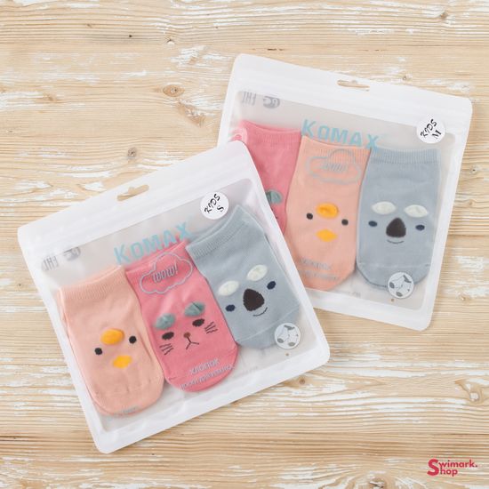 Носочки детские KOMAX Baby-8 color-4, 3 шт. в уп.