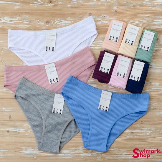 Трусики женские TOPANTY TP-1818, RIB, Bikini