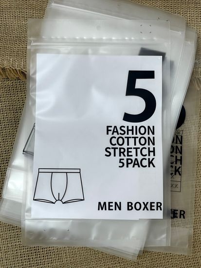Пакет для упаковки мужских боксеров/5Pac/Zip для wildberries/ozon