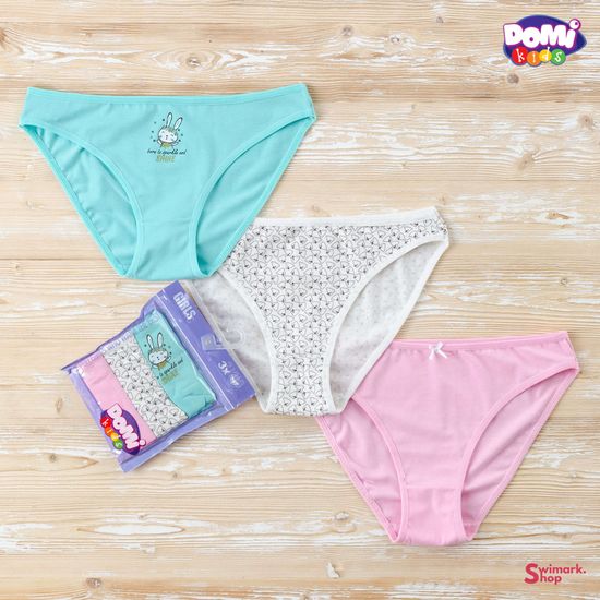 Трусики DOMI GIRLS 76500-102, 3 шт. в уп.