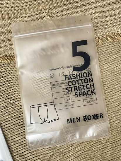 Пакет для упаковки мужских боксеров/5Pac/Zip